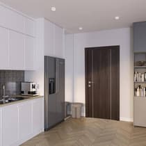 OPTIMA 2U VERALINGA OAK POCKET DOORS BELLDINNI MODERN INTERIOR DOOR - 2