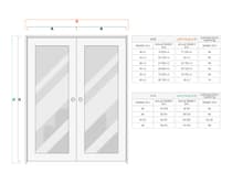 ESTA VETRO GRAY OAK CLOSET BELLDINNI MODERN INTERIOR DOOR - 10