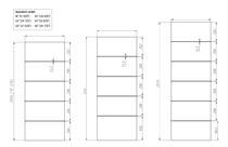 ARVIKA POLAR WHITE DOUBLE POCKET BELLDINNI MODERN INTERIOR DOOR - 6