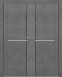AVON 01 1H DARK URBAN DOUBLE BELLDINNI MODERN INTERIOR DOOR - 1
