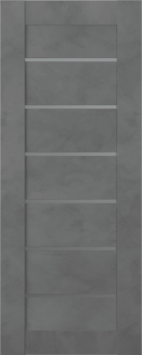 AVON 07-02 VETRO DARK URBAN BARN BELLDINNI MODERN INTERIOR DOOR - 2