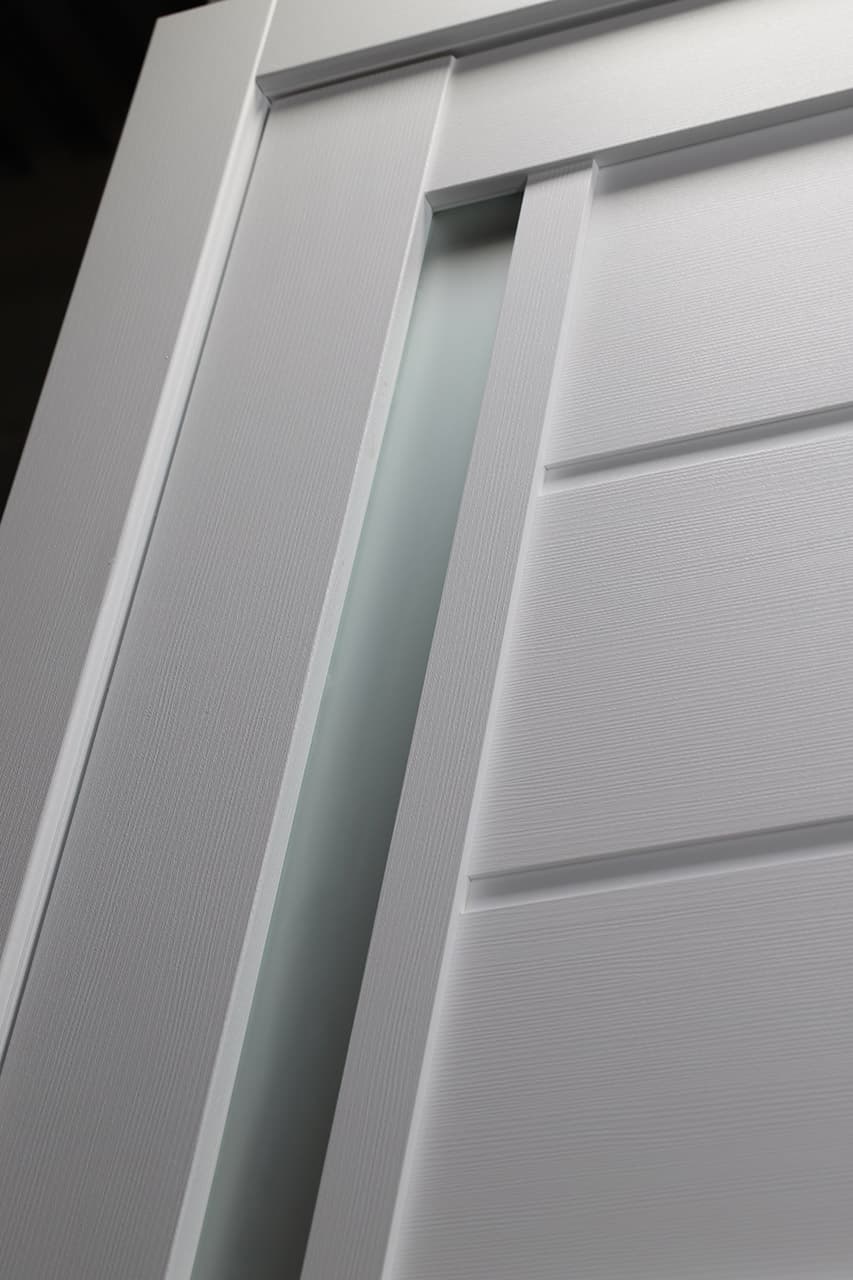 ESTA VETRO BIANCO NOBLE CLOSET BELLDINNI MODERN INTERIOR DOOR - 2