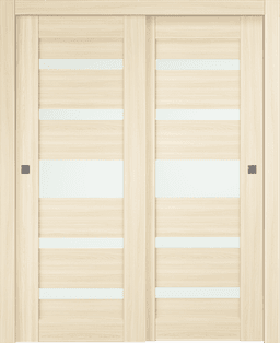 AVON 07-05 VETRO LOIRE ASH BYPASS DOORS BELLDINNI MODERN INTERIOR DOOR - 1