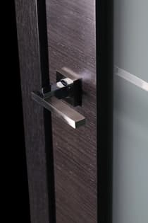 AVANTI 207 VETRO BLACK APRICOT INVISIBLE METAL FRAME BELLDINNI MODERN INTERIOR DOOR - 5