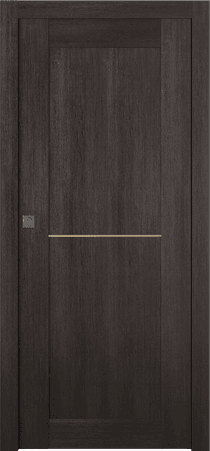 AVON 07 1H GOLD VERALINGA OAK POCKET BELLDINNI MODERN INTERIOR DOOR - 1