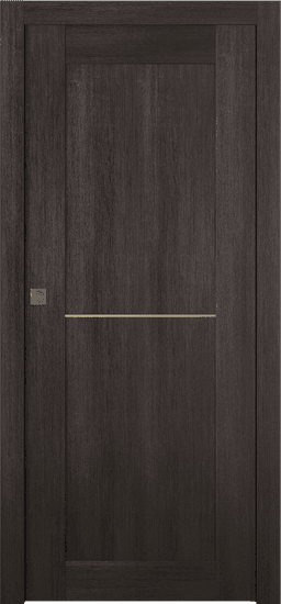 AVON 07 1H GOLD VERALINGA OAK POCKET BELLDINNI MODERN INTERIOR DOOR - 1