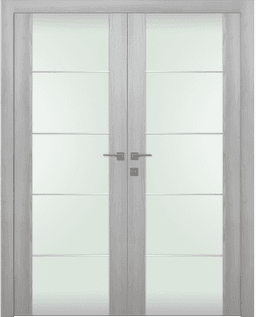 AVON 202 4H VETRO RIBEIRA ASH CLOSET BELLDINNI MODERN INTERIOR DOOR - 1