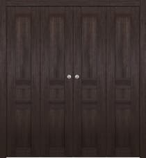 AVON 07 2R VERALINGA OAK DOUBLE BI-FOLD BELLDINNI MODERN INTERIOR DOOR - 1