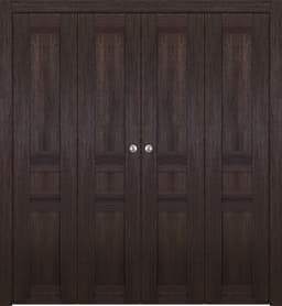 AVON 07 2R VERALINGA OAK DOUBLE BI-FOLD BELLDINNI MODERN INTERIOR DOOR - 1