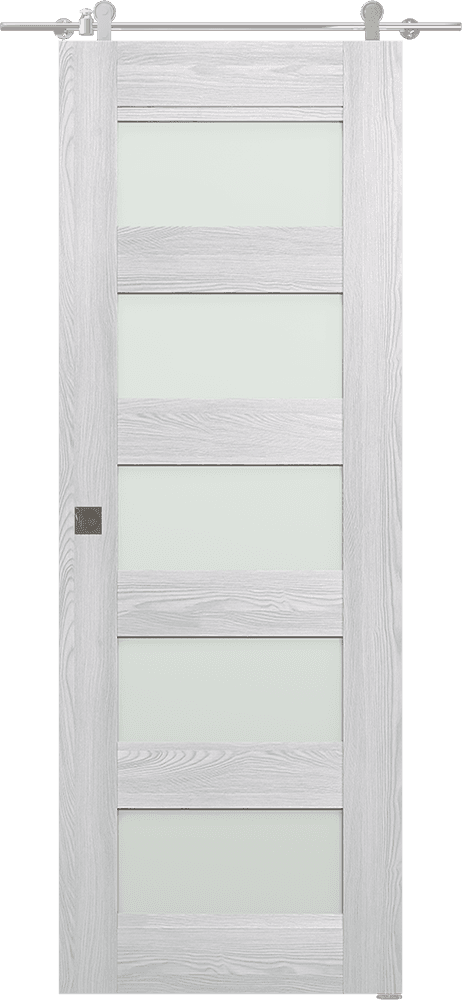 AVON 07-07 VETRO RIBEIRA ASH BARN DOORS BELLDINNI MODERN INTERIOR DOOR - 1