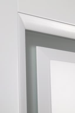 AURUM 1 VETRO LIGHT GREY SWING BELLDINNI MODERN INTERIOR DOOR - 5