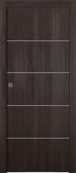 OPTIMA 4H VERALINGA OAK POCKET BELLDINNI MODERN INTERIOR DOOR - 1