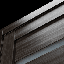 LEORA VETRO GRAY OAK DOUBLE BI-FOLD BELLDINNI MODERN INTERIOR DOOR - 2