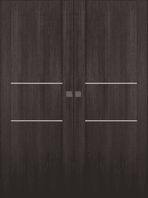 AVON 01 2H VERALINGA OAK DOUBLE MAGIC BELLDINNI MODERN INTERIOR DOOR - 1