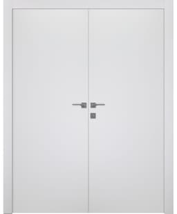 PALLADIO BIANCO NOBLE DOUBLE DOORS BELLDINNI MODERN INTERIOR DOOR - 1