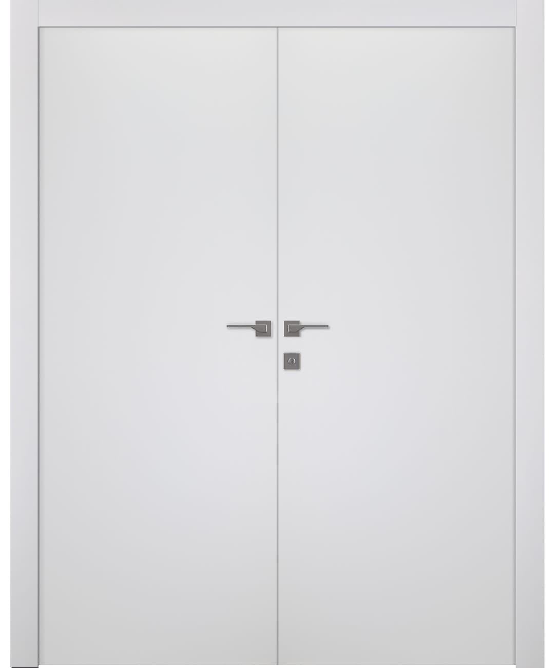 PALLADIO BIANCO NOBLE DOUBLE DOORS BELLDINNI MODERN INTERIOR DOOR - 1