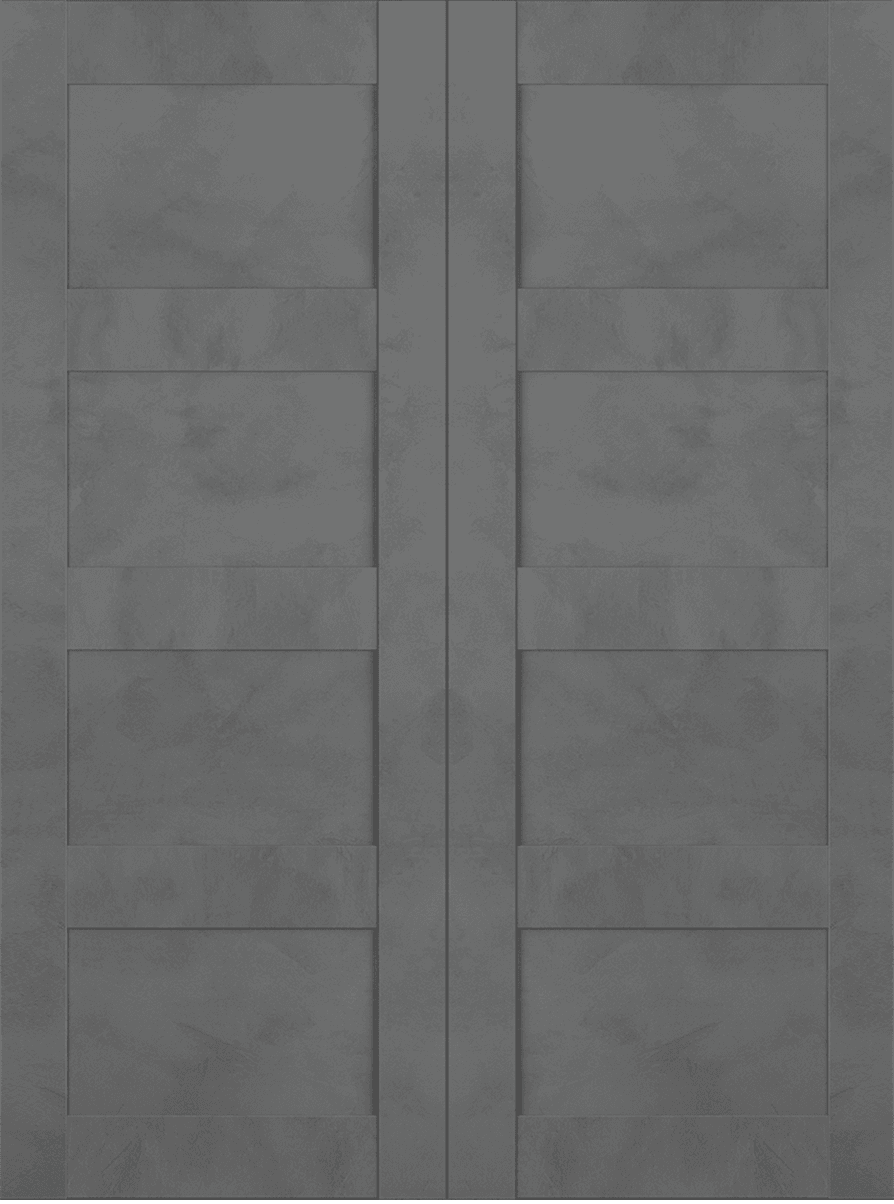 AVON 07 3R DARK URBAN DOUBLE BARN BELLDINNI MODERN INTERIOR DOOR - 2