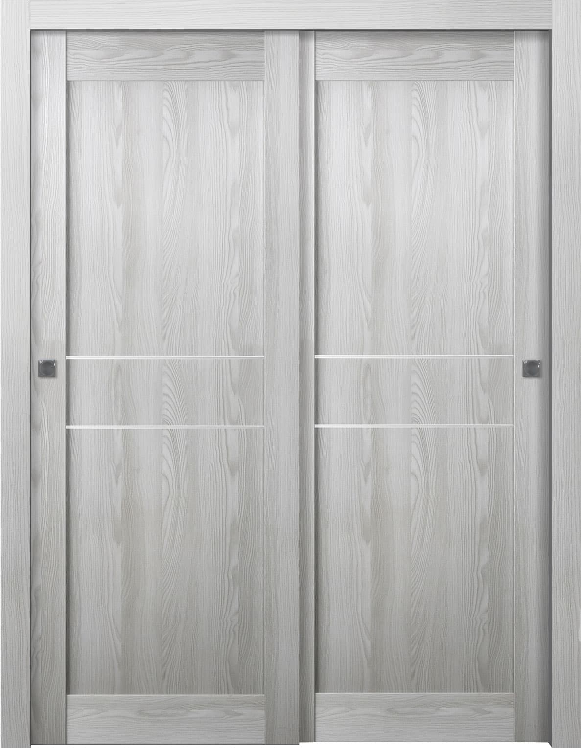 AVON 07 2HN RIBEIRA ASH BYPASS BELLDINNI MODERN INTERIOR DOOR - 1