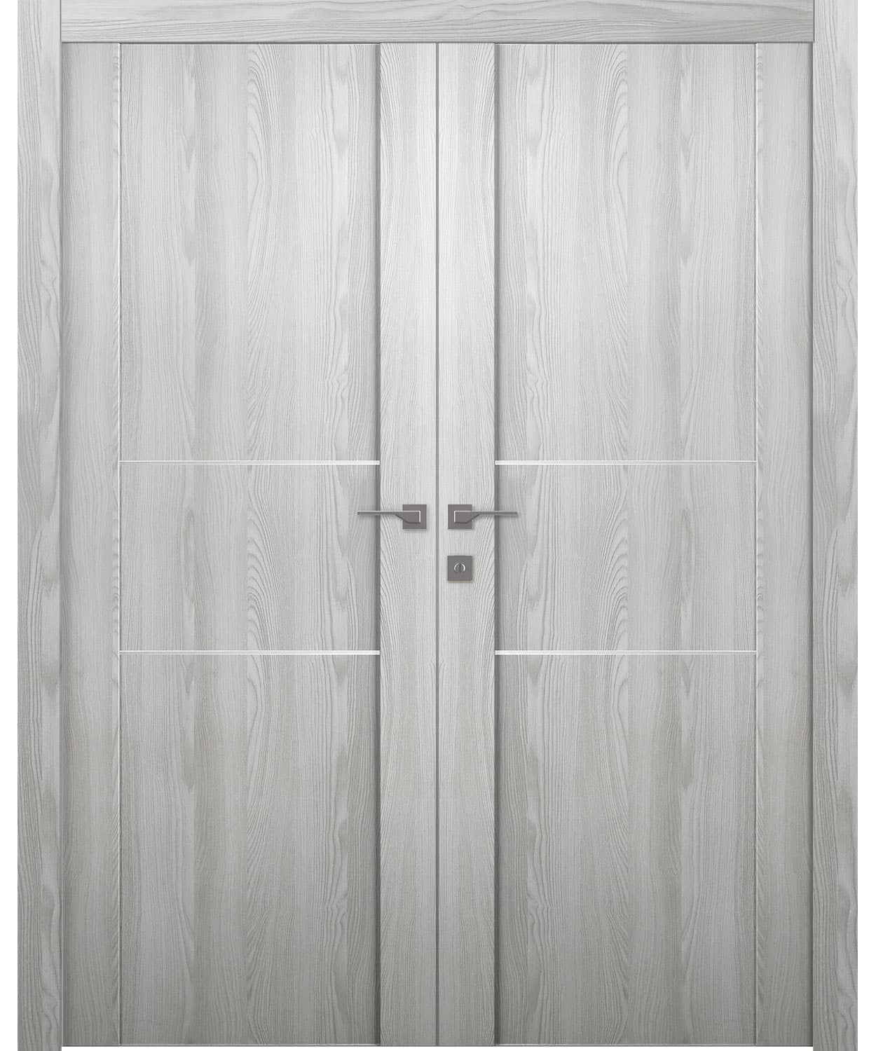 AVON 01 2H RIBEIRA ASH DOUBLE BELLDINNI MODERN INTERIOR DOOR - 1