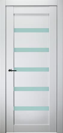 LEORA VETRO BIANCO NOBLE SWING BELLDINNI MODERN INTERIOR DOOR - 1