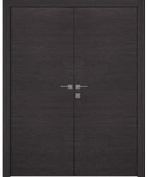 AVANTI BLACK APRICOT DOUBLE BELLDINNI MODERN INTERIOR DOOR - 1