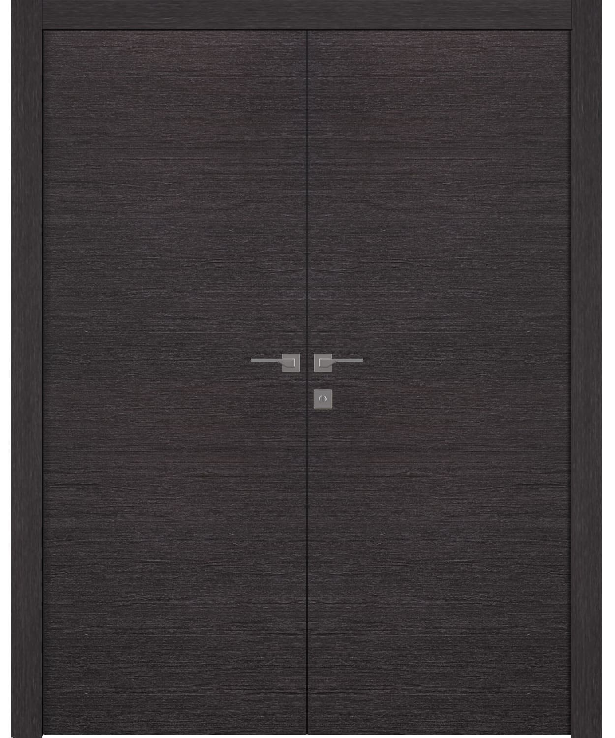 AVANTI BLACK APRICOT DOUBLE BELLDINNI MODERN INTERIOR DOOR - 1