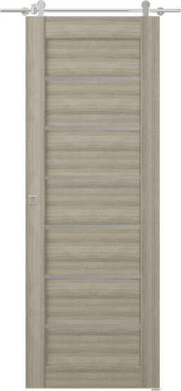 ALBA SHAMBOR DOUBLE BARN BELLDINNI MODERN INTERIOR DOOR - 2