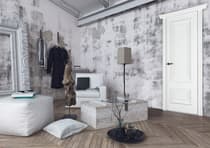 PALAZZO 2 POLAR WHITE DOUBLE BELLDINNI MODERN INTERIOR DOOR - 5