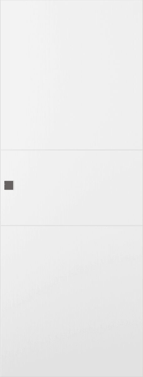 PALLADIO 2H BIANCO NOBLE DOUBLE MAGIC BELLDINNI MODERN INTERIOR DOOR - 1