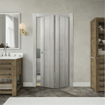 AVON 01 1H RIBEIRA ASH BI-FOLD BELLDINNI MODERN INTERIOR DOOR - 2