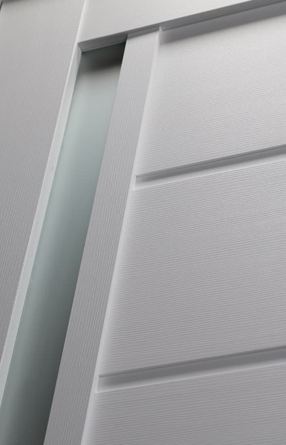 ESTA VETRO BIANCO NOBLE SLAB BELLDINNI MODERN INTERIOR DOOR - 2