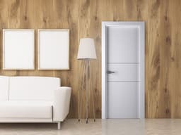 PALLADIO 2H BIANCO NOBLE SWING BELLDINNI MODERN INTERIOR DOOR - 2