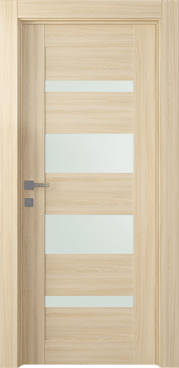 AVON 07-01 VETRO LOIRE ASH SWING DOORS BELLDINNI MODERN INTERIOR DOOR - 1