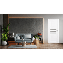 DOME VETRO BIANCO NOBLE BARN BELLDINNI MODERN INTERIOR DOOR - 7