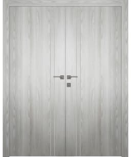 OPTIMA 2V RIBEIRA ASH DOUBLE POCKET DOORS BELLDINNI MODERN INTERIOR DOOR - 1