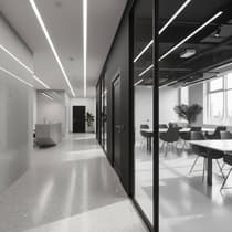 SHAKER 1 PANEL BLACK MATTE SWING DOORS BELLDINNI MODERN INTERIOR DOOR - 4