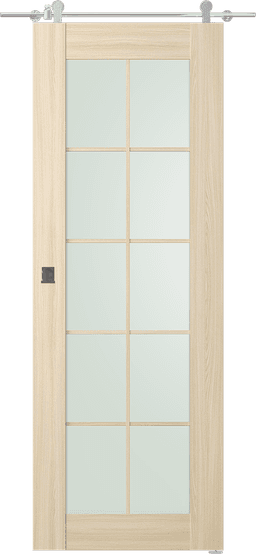 AVON 10 LITE VETRO LOIRE ASH BARN BELLDINNI MODERN INTERIOR DOOR - 1