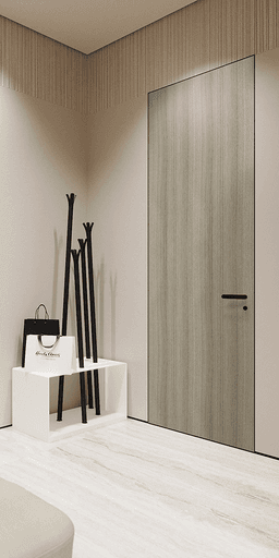 OPTIMA SHAMBOR INVISIBLE METAL FRAME BELLDINNI MODERN INTERIOR DOOR - 1