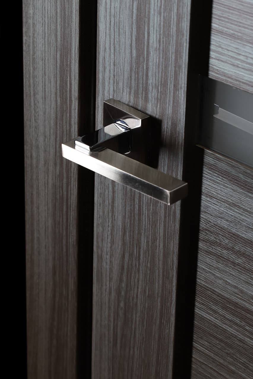 LEORA VETRO GRAY OAK POCKET BELLDINNI MODERN INTERIOR DOOR - 4