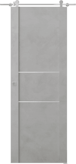 AVON 01 2H LIGHT URBAN BARN BELLDINNI MODERN INTERIOR DOOR - 1