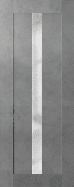 AVON 101 VETRO DARK URBAN SLAB DOORS BELLDINNI MODERN INTERIOR DOOR - 1