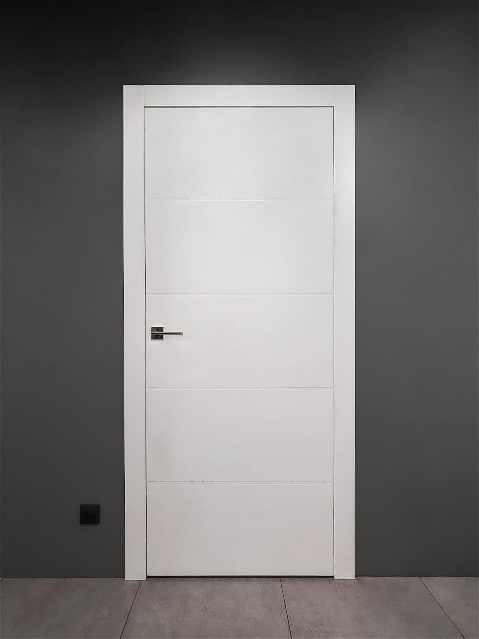 ARVIKA POLAR WHITE SWING BELLDINNI MODERN INTERIOR DOOR - 5