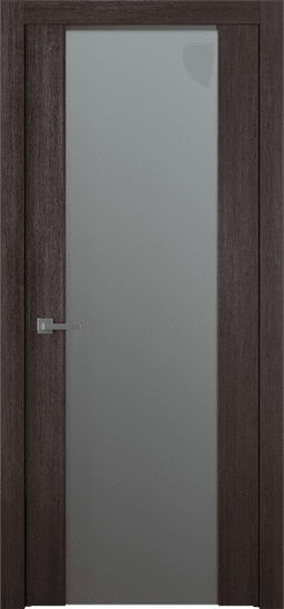 AVON 202 VETRO VERALINGA OAK SWING BELLDINNI MODERN INTERIOR DOOR - 1