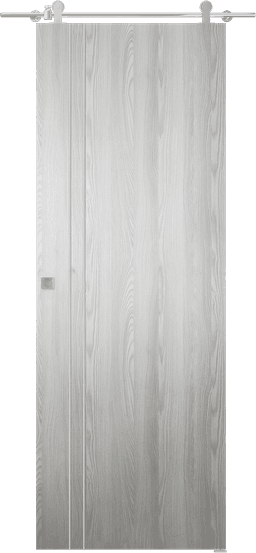 OPTIMA 2V RIBEIRA ASH DOUBLE BARN BELLDINNI MODERN INTERIOR DOOR - 1
