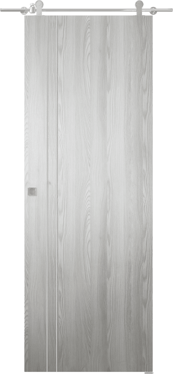 OPTIMA 2V RIBEIRA ASH DOUBLE BARN BELLDINNI MODERN INTERIOR DOOR - 1