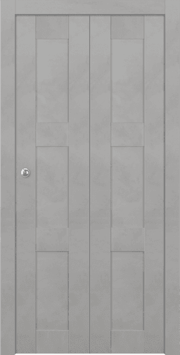 AVON 07 2RN LIGHT URBAN BI-FOLD BELLDINNI MODERN INTERIOR DOOR - 1