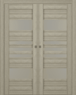 LETI VETRO SHAMBOR DOUBLE POCKET BELLDINNI MODERN INTERIOR DOOR - 6