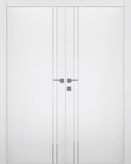 SMART PRO 2V POLAR WHITE CLOSET BELLDINNI MODERN INTERIOR DOOR - 1