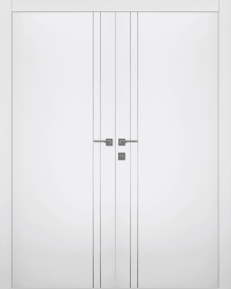 SMART PRO 2V POLAR WHITE CLOSET BELLDINNI MODERN INTERIOR DOOR - 1