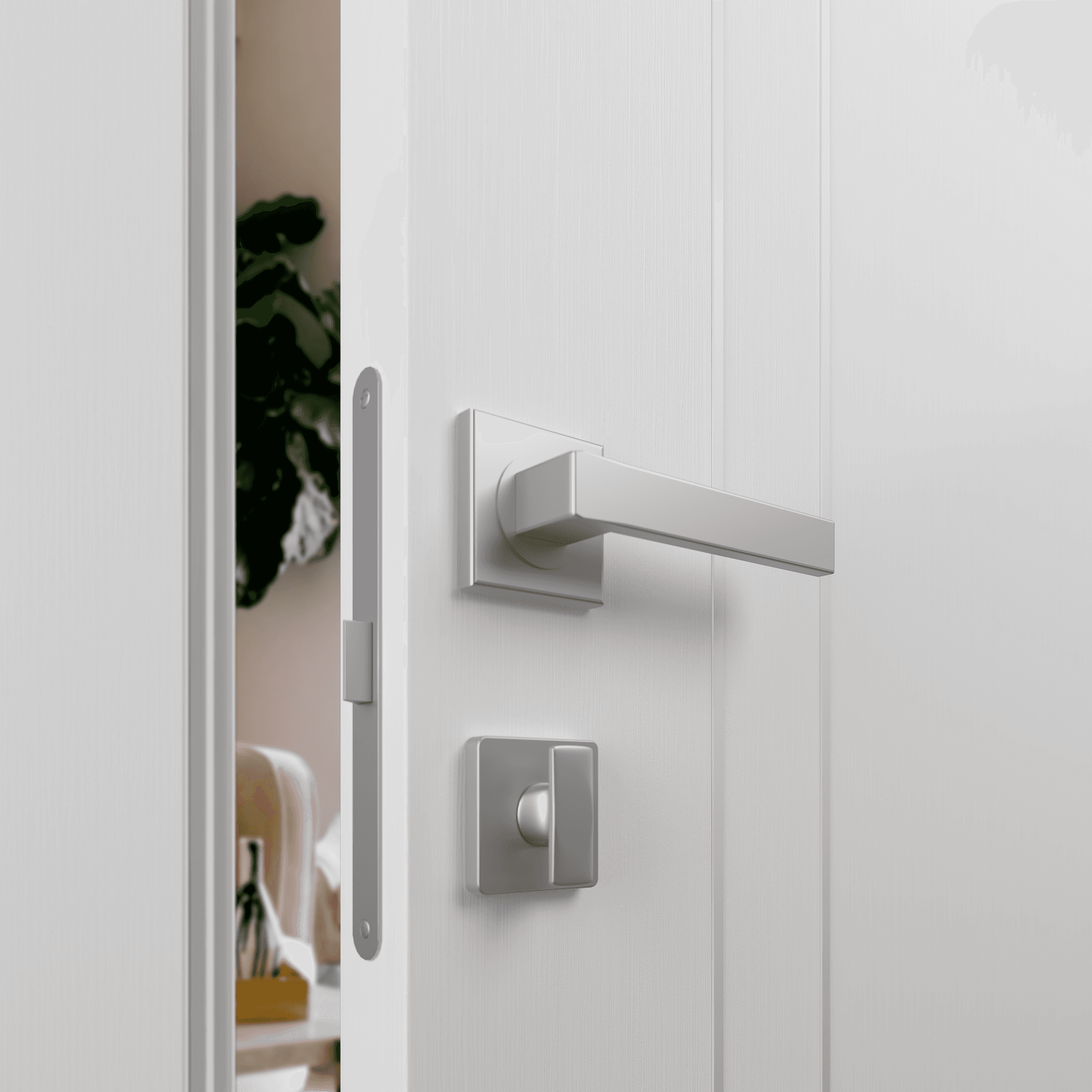 PALLADIO 2V BLACK BIANCO NOBLE CLOSET DOORS BELLDINNI MODERN INTERIOR DOOR - 4